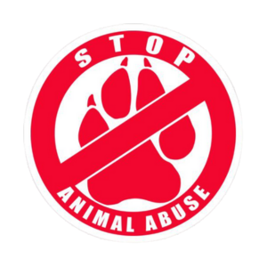 No al maltrato animal